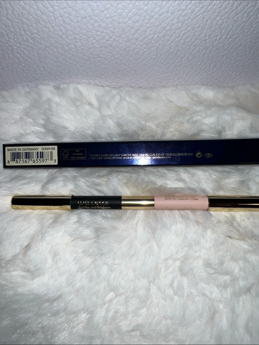 Estee Lauder Smoke and Brighten Kajal Eyeliner Duo - 04 Noir-Cream